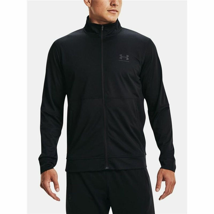 Jachetă Sport de Bărbați Under Armour Pique Track Negru