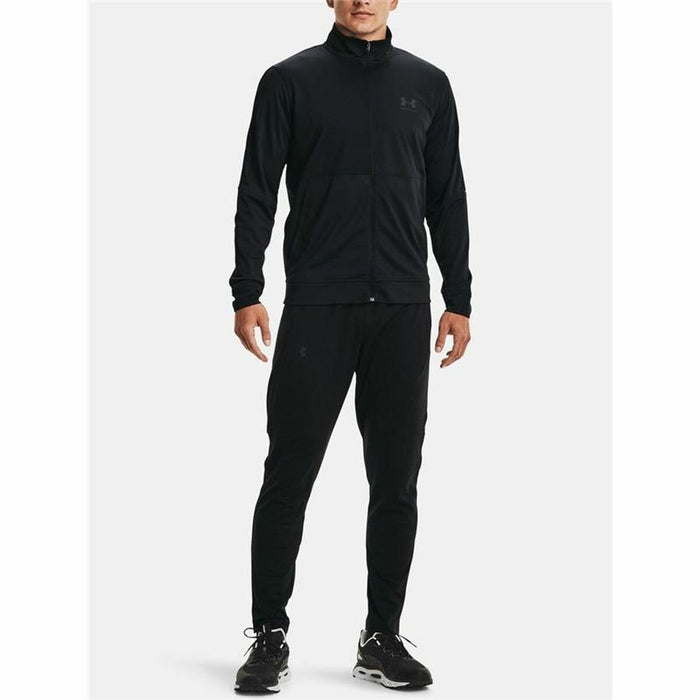 Jachetă Sport de Bărbați Under Armour Pique Track Negru