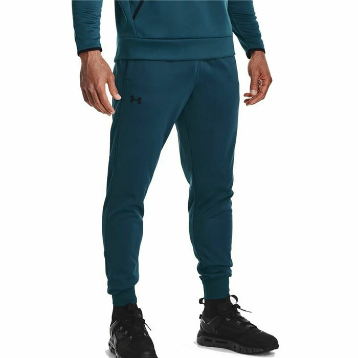 Pantaloni pentru Adulți Under Armour Fleece Joggers Albastru
