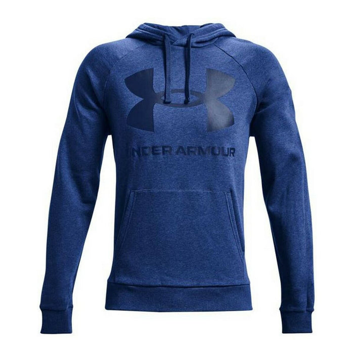 Hanorac cu Glugă Bărbați Under Armour Fleece Rival Albastru închis