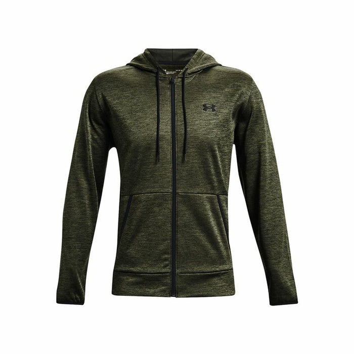 Jachetă Sport de Bărbați Under Armour Fleece FZ Măslină