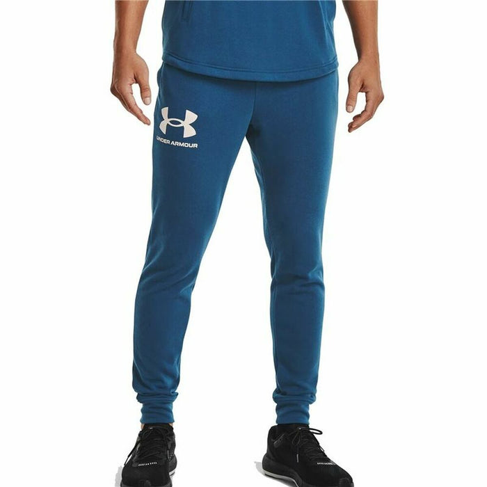 Pantaloni pentru Adulți Under Armour  Rival Terry Albastru Bărbați
