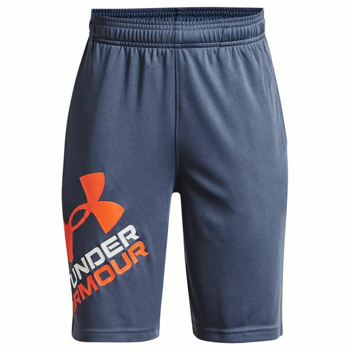 Pantaloni Scurți Sport pentru Copii Under Armour Prototype 2.0 Logo Albastru