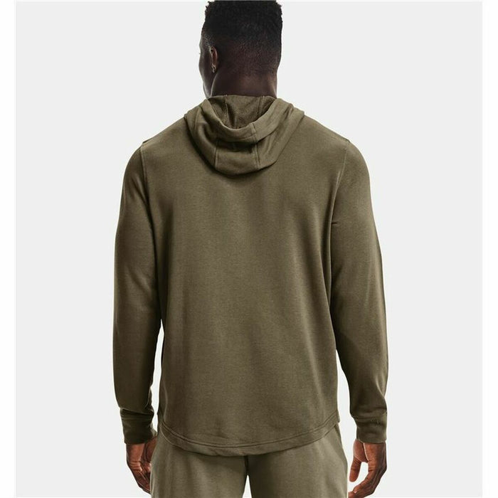 Hanorac cu Glugă Bărbați Under Armour  Hoodie  Kaki
