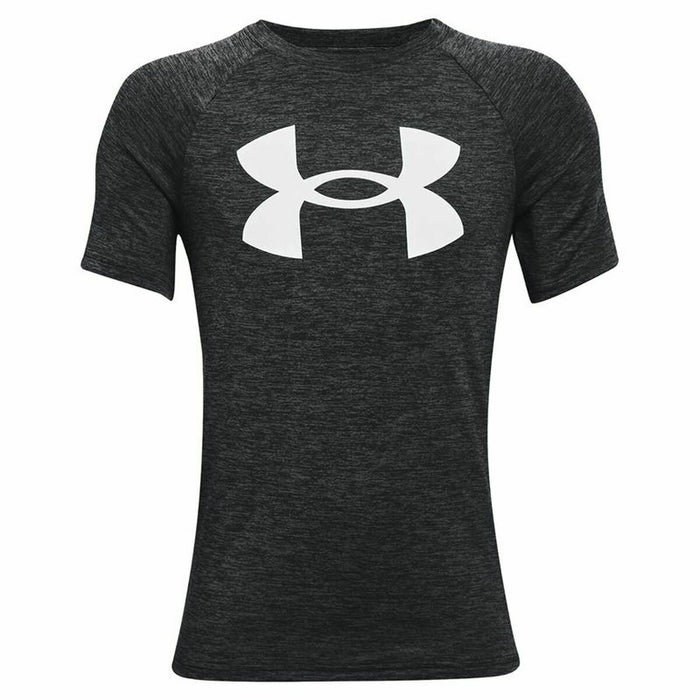 Tricou cu Mânecă Scurtă Copii Under Armour Tech Twist SS Negru