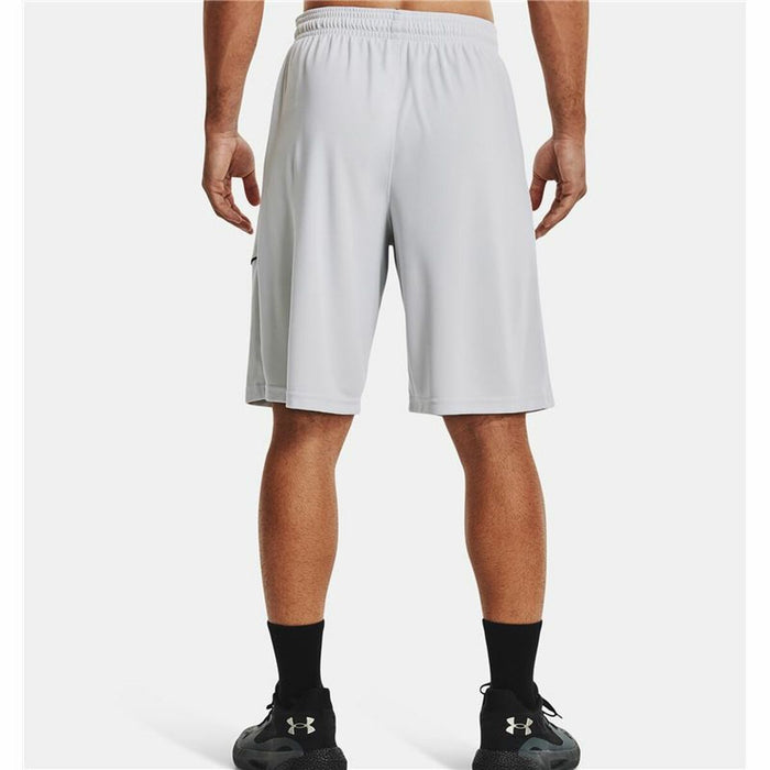 Pantaloni Scurți Sport pentru Bărbați Under Armour Perimeter 28 cm Alb