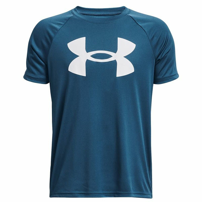 Tricou cu Mânecă Scurtă pentru Copii Under Armour Big Logo Albastru