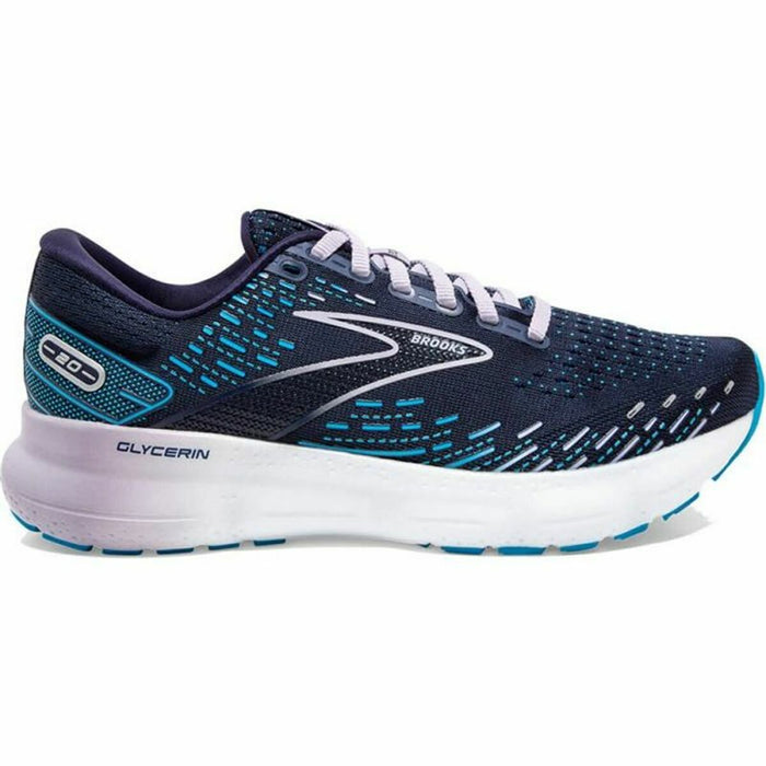 Încălțăminte de Running pentru Adulți Brooks Glycerin 20 Albastru Femeie