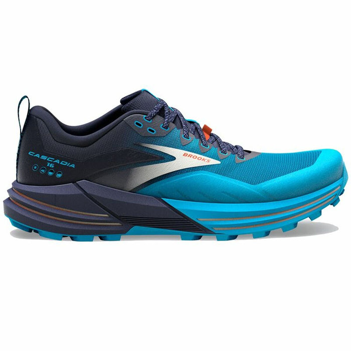 Încălțăminte de Running pentru Adulți Brooks Cascadia 16 Negru Bărbați