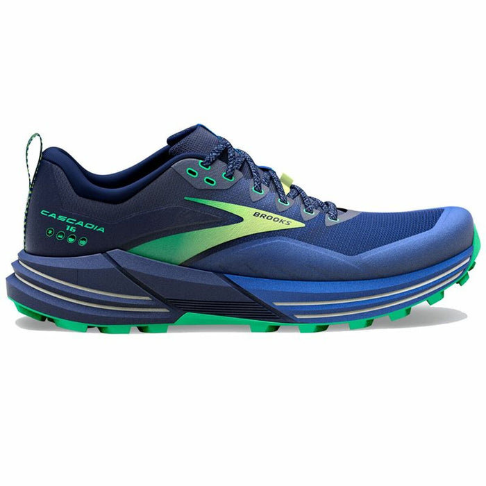 Încălțăminte de Running pentru Adulți Brooks Cascadia 16 Albastru Bărbați