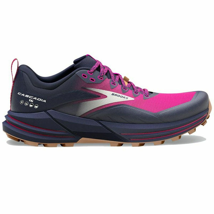 Încălțăminte de Running pentru Adulți Brooks Cascadia 16 Femeie Negru