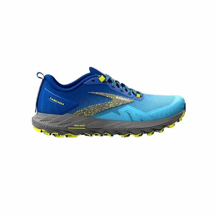 Încălțăminte de Running pentru Adulți Brooks Cascadia 17 Munte Bărbați Albastru deschis
