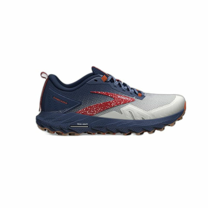 Pantofi sport pentru femei Trail Brooks Cascadia 17 Albastru Alb