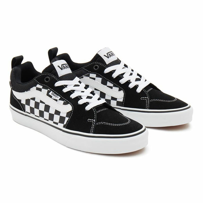 Adidași Casual Bărbați Vans Filmore Checkerboard Negru