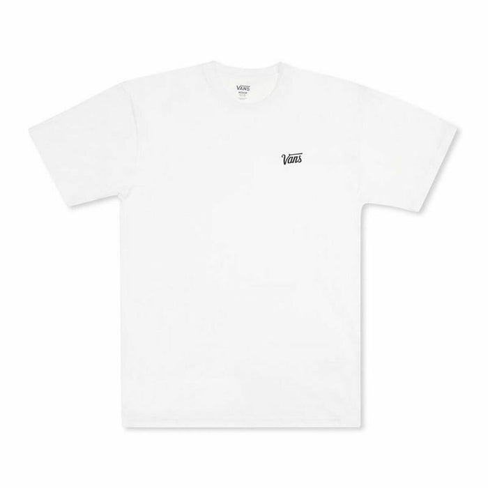 Tricou cu Mânecă Scurtă Bărbați Vans Mini Scip Alb