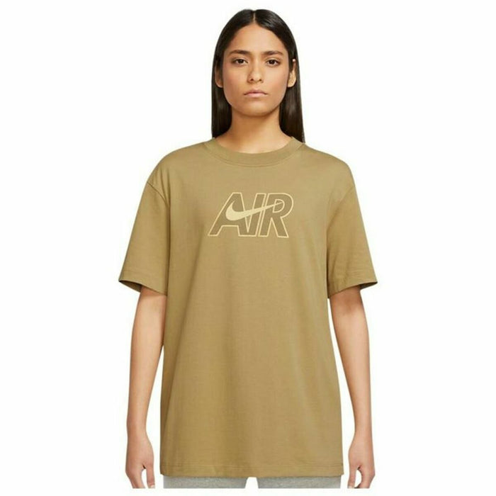 Tricou cu Mânecă Scurtă Femei Nike Sportswear Air Maro