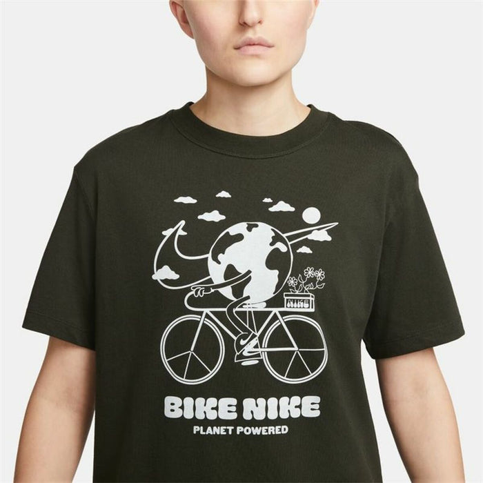 Tricou cu Mânecă Scurtă Femei Nike Sportswear Maro