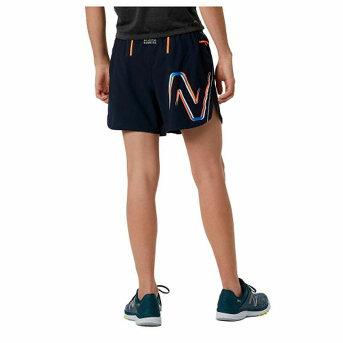 Pantaloni Scurți Sport pentru Bărbați New Balance Graphic Impact Run 5 Inch