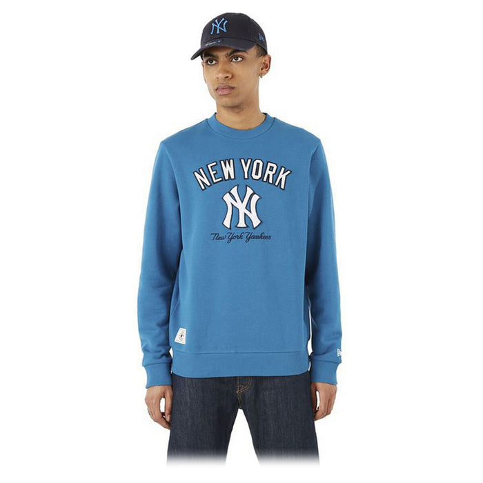 Hanorac fără Glugă Bărbați New Era MLB Heritage New York Yankees Albastru