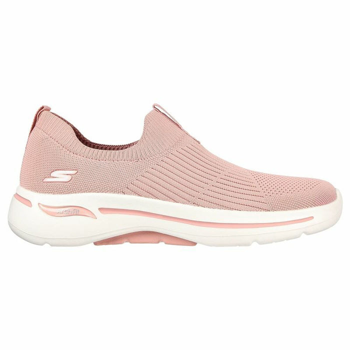 Pantofi sport pentru femei Skechers GO WALK Arch Fit - Iconic Roz