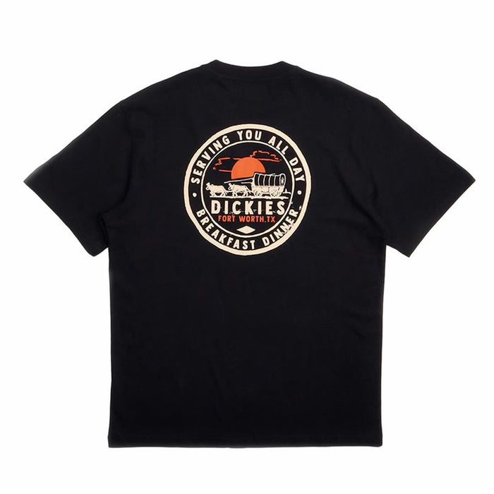 Tricou cu Mânecă Scurtă Bărbați Dickies Greensburg Negru