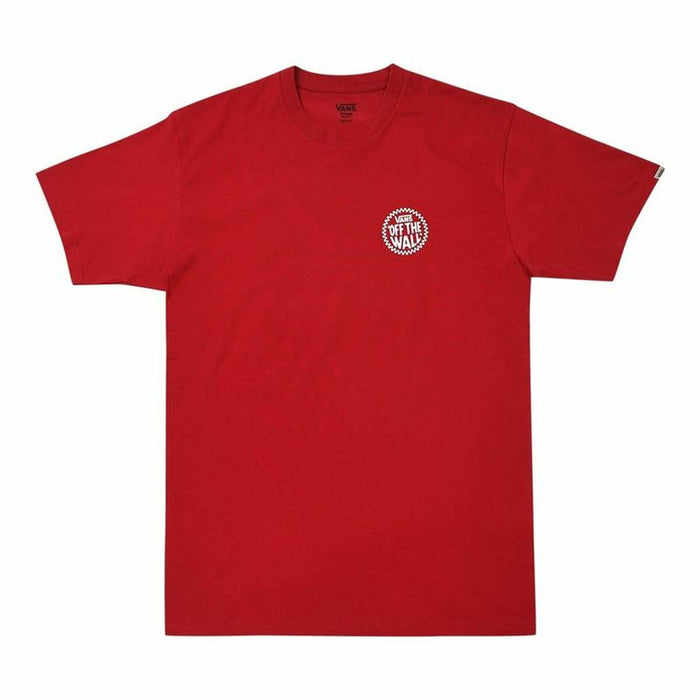 Tricou cu Mânecă Scurtă Bărbați Vans Forever Roșu