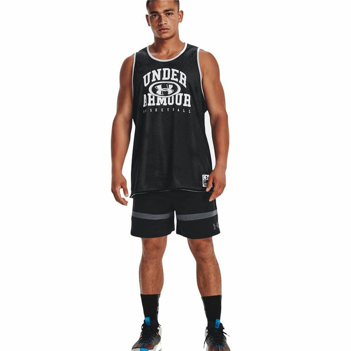 Pantaloni Scurți de Baschet pentru Bărbați Under Armour Baseline Negru