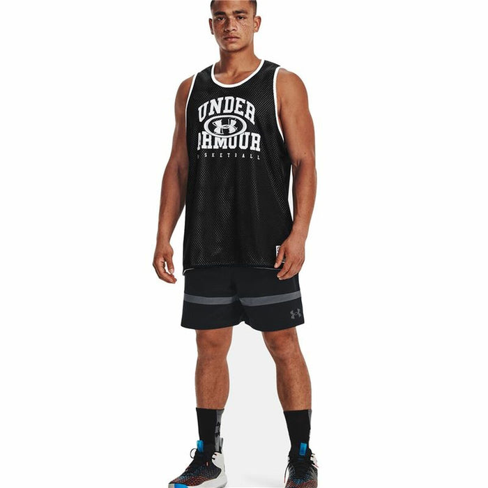 Tricou de baschet Under Armour Baseline Negru