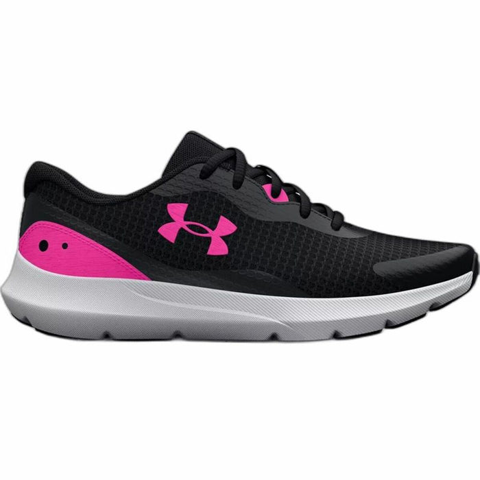 Încălțăminte de Running pentru Adulți Under Armour Surge 3 Negru