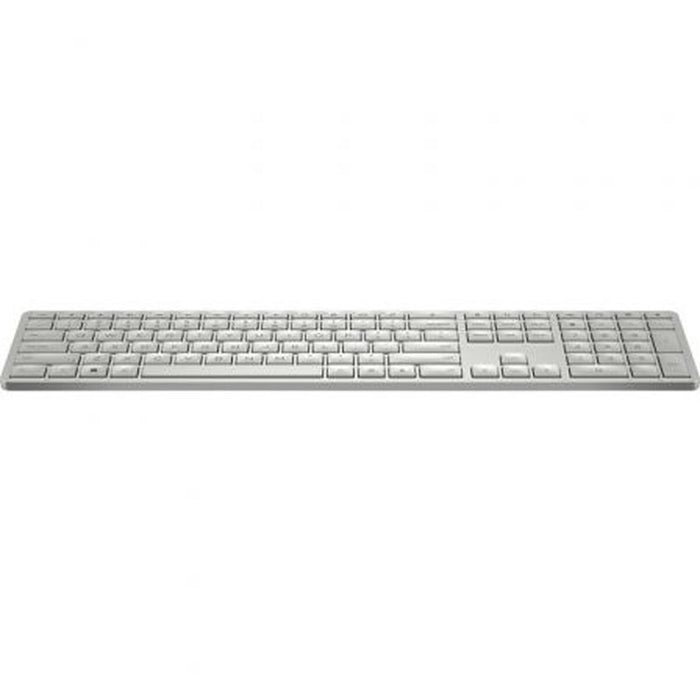 Tastatură Fără Fir HP 970 Alb Qwerty Spaniolă