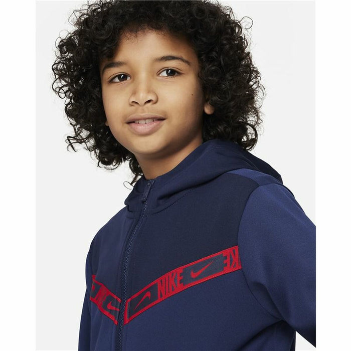 Jachetă Sport pentru Copii Nike Sportswear Albastru închis