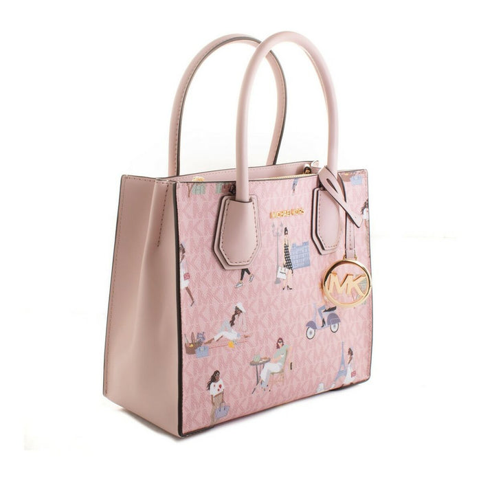 Geantă Damă Michael Kors 35S2G5CM2V-DK-PWBLSH-ML Roz 22 x 19 x 9 cm