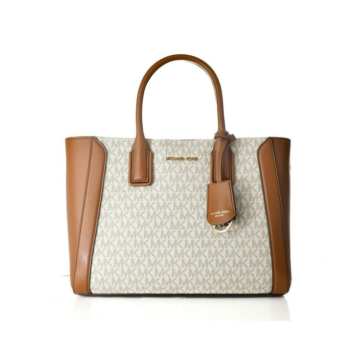 Geantă Damă Michael Kors 35S2G6KS6B-VANILLA Gri 30 x 21 x 11 cm