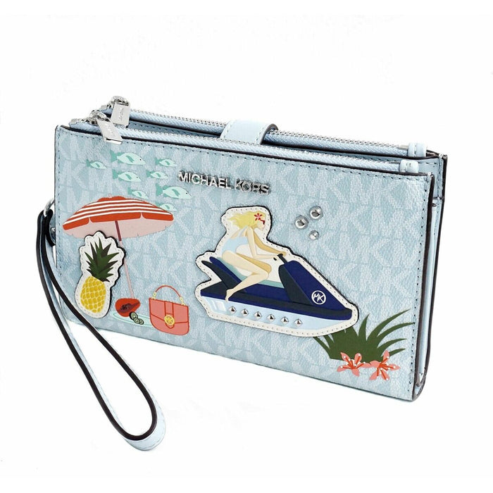 Portofel Michael Kors 35T2S5CW4B-PALE-OCEAN