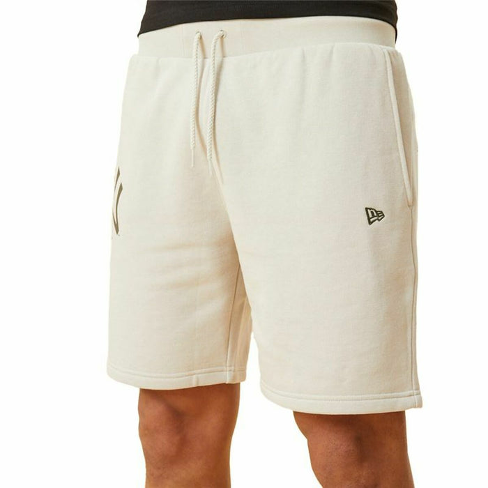 Pantaloni Scurți Sport pentru Bărbați New Era MLB Seasonal Team New York Bej