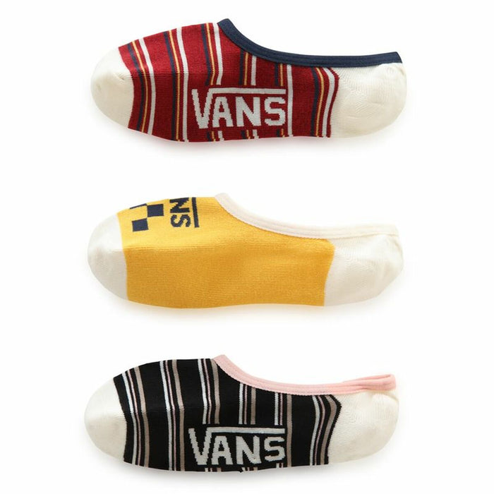 Șosete Vans Striper 3 perechi Roșu Închis (36-41)