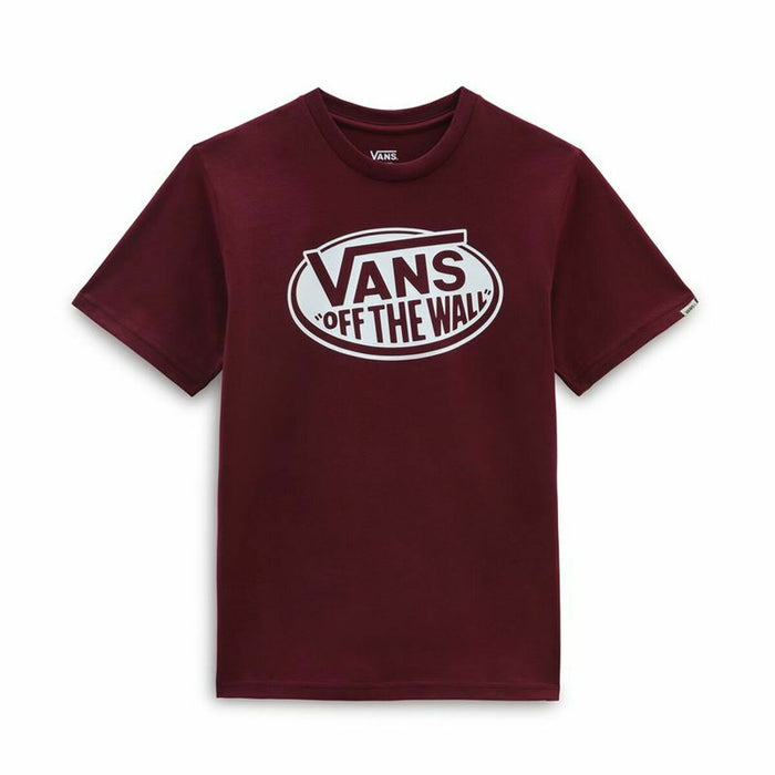 Tricou cu Mânecă Scurtă Copii Vans Classic OTW Roșu Închis