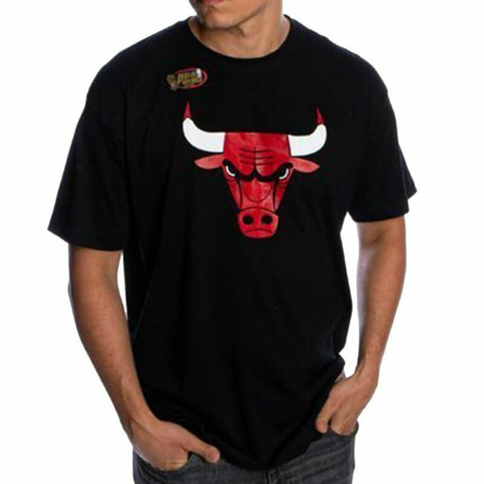 Tricou de baschet Mitchell & Ness Chicago Bulls Negru