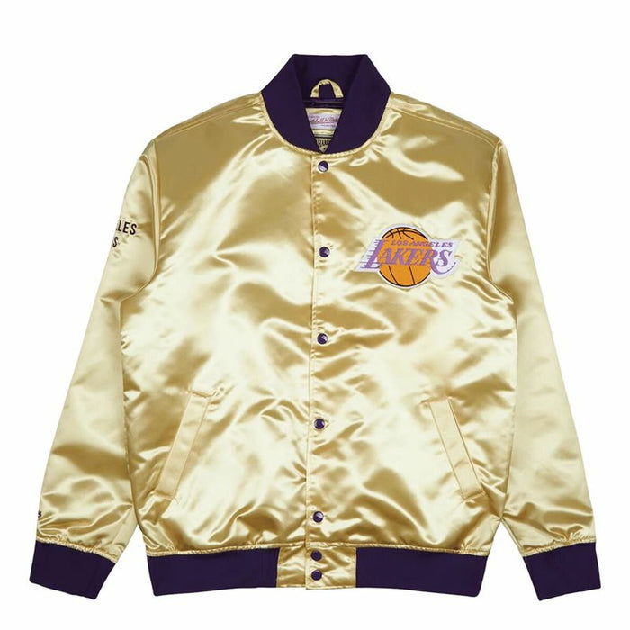 Jachetă Sport de Bărbați Mitchell & Ness Los Angeles Lakers Auriu*