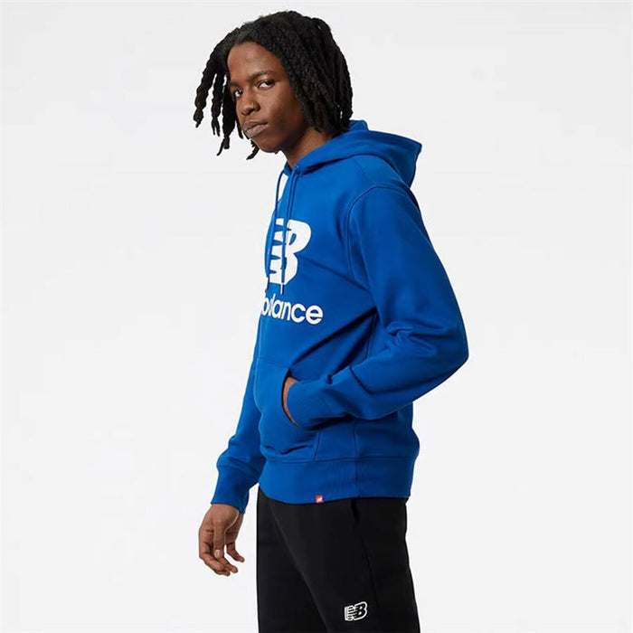 Hanorac cu Glugă Bărbați New Balance Albastru