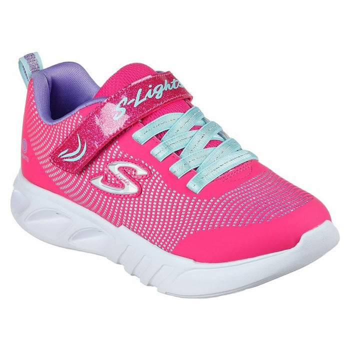 Adidași pentru Copii Skechers S Lights Flicker Flash Fucsia