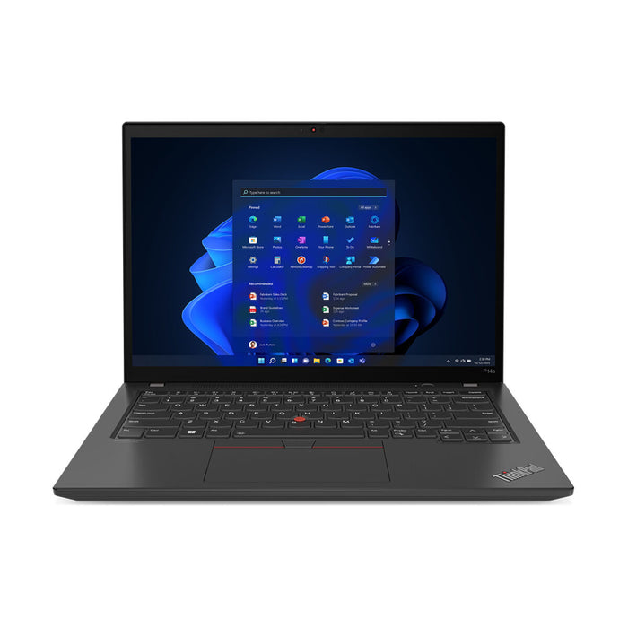 Laptop Lenovo ThinkPad P14S G3 Intel Core I7-1260P 16 GB RAM 512 GB SSD nvidia quadro t550 14" Qwerty Spaniolă
