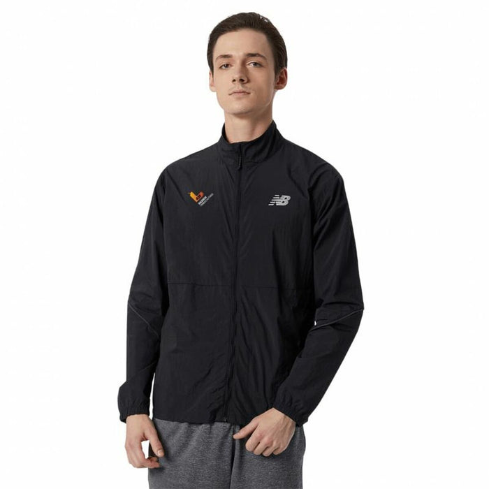 Jachetă Sport de Bărbați New Balance Impact Run Negru
