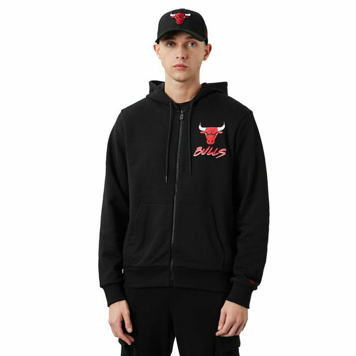 Jachetă Sport de Bărbați New Era Chicago Bulls Negru