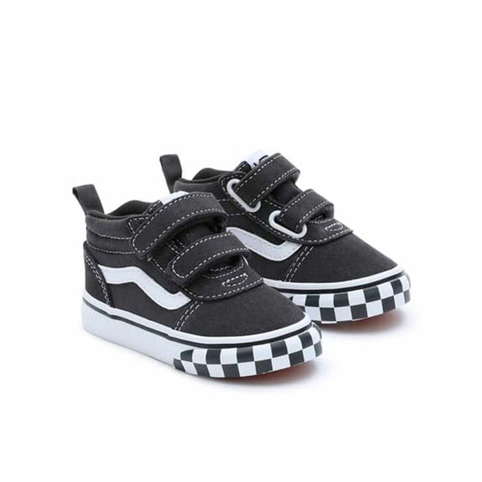 Adidași Casual Copii Vans Ward Mid V TD Check Bumper Negru
