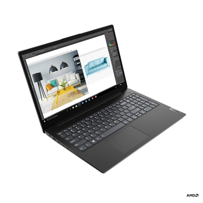 Laptop Lenovo V15 15,6" AMD Ryzen 5 5500U 8 GB RAM 512 GB SSD R5-5500U Qwerty Spaniolă