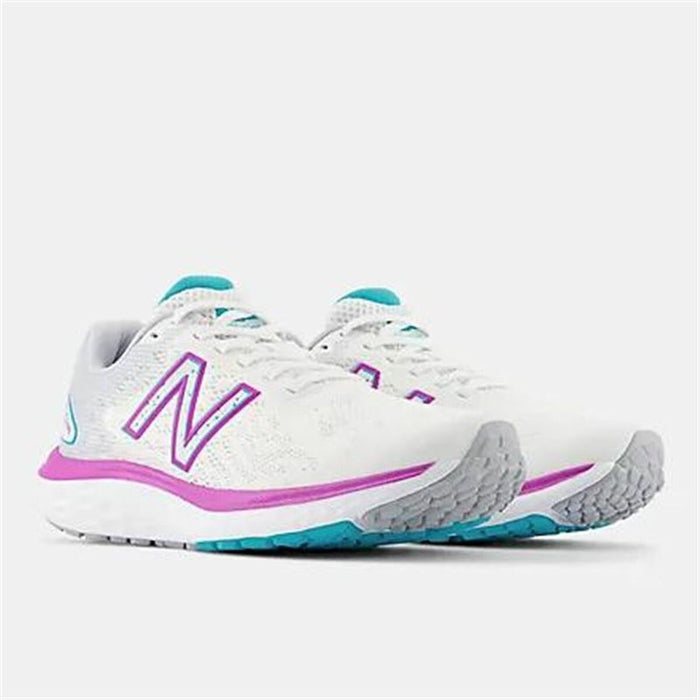 Încălțăminte de Running pentru Adulți New Balance Fresh Foam 680v7 Femeie Alb