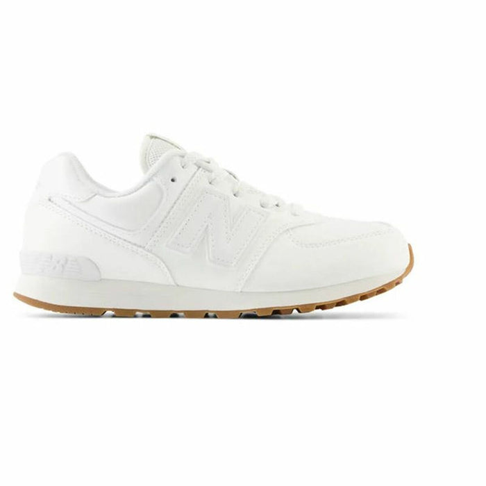 Adidași Casual Copii New Balance 574 Alb