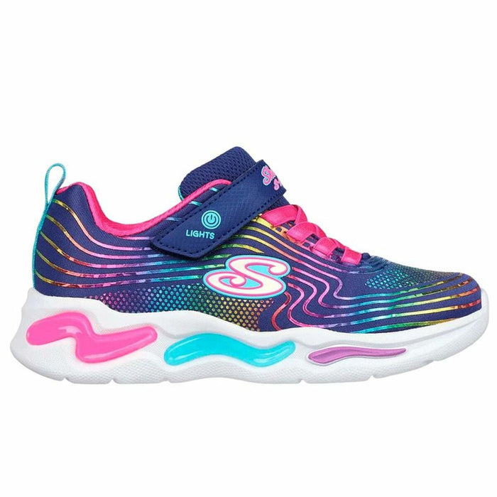 Adidași pentru Copii Skechers Wavy Beams Albastru