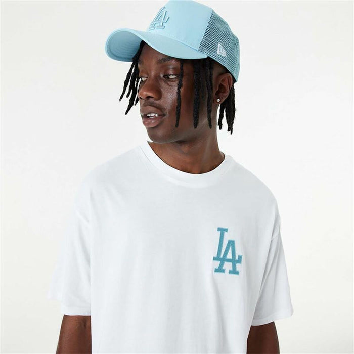 Tricou de baschet New Era MLB League Essentials LA Dodgers Alb
